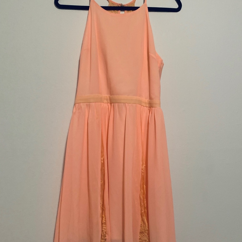 Bright Peach Sundress - Picture 2 of 6